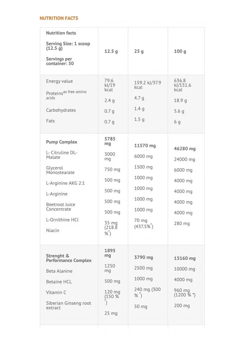 Fury Pre-Workout - Cola Flavor - 300 g Energy, Focus And Endurance Booster With Creatine, Beta-Alanine And Caffeine Fury Pre-Workout - Cola Flavor - 300 g Energy, Focus And Endurance Booster With Creatine, Beta-Alanine And Caffeine